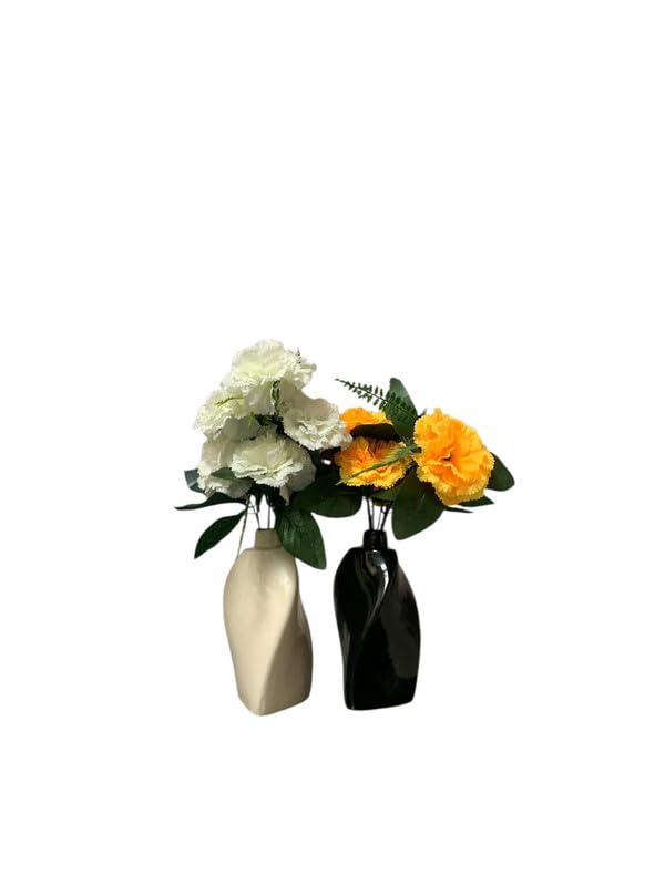 VIBHSA Elegant Ceramic Flower Vase
