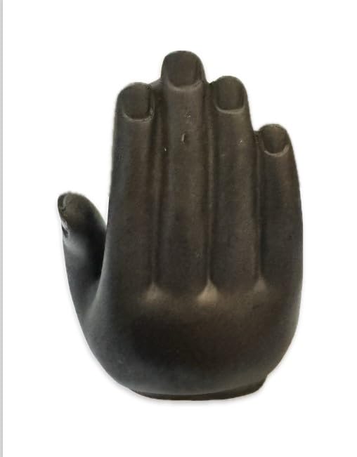 VIBHSA Golden Handcrafted Palm Buddha Idol for Home