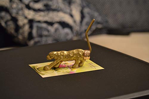 VIBHSA Ring Holder Cheetah Figurine Modern Ring Holders for Jewelry