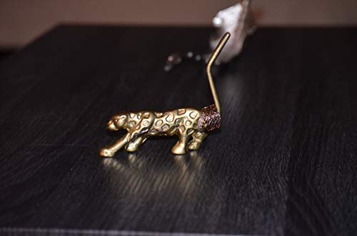 VIBHSA Ring Holder Cheetah Figurine Modern Ring Holders for Jewelry