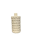 VIBHSA Round Glossy Ceramic Vases for Home Decoration