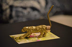 VIBHSA Ring Holder Cheetah Figurine Modern Ring Holders for Jewelry