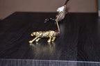VIBHSA Ring Holder Cheetah Figurine Modern Ring Holders for Jewelry
