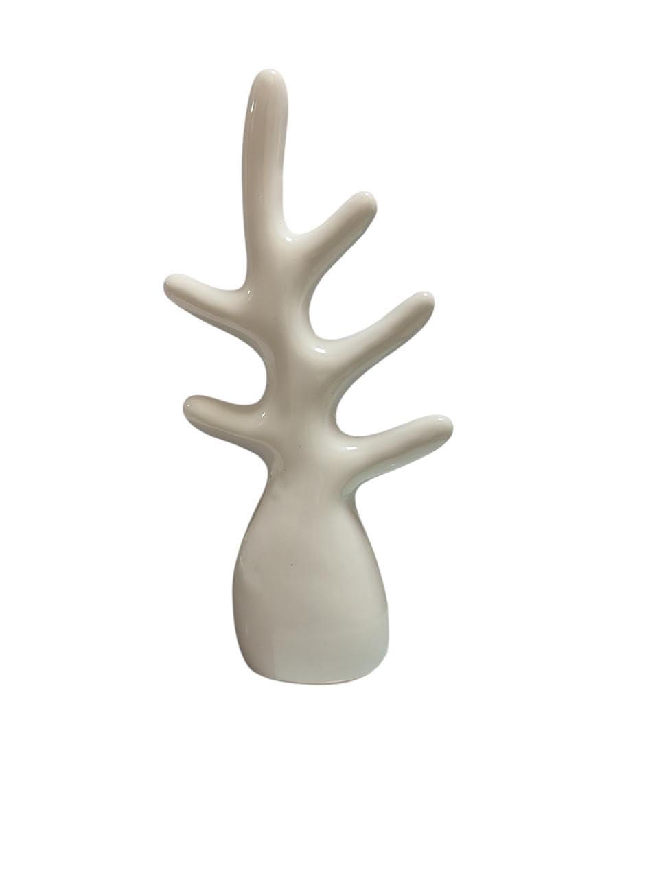 VIBHSA Abstract Ceramic Tree Branch Showpiece/Sculpture for Home Table Décor – White