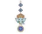 VIBHSA Lord Ganesha Evil Eye Hanging for Home Entrance