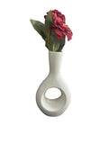 VIBHSA Ceramic Vase for Home Living Room Décor Ceramic Vase Ceramic Vase, Flower Vase, Pampas Grass Vase
