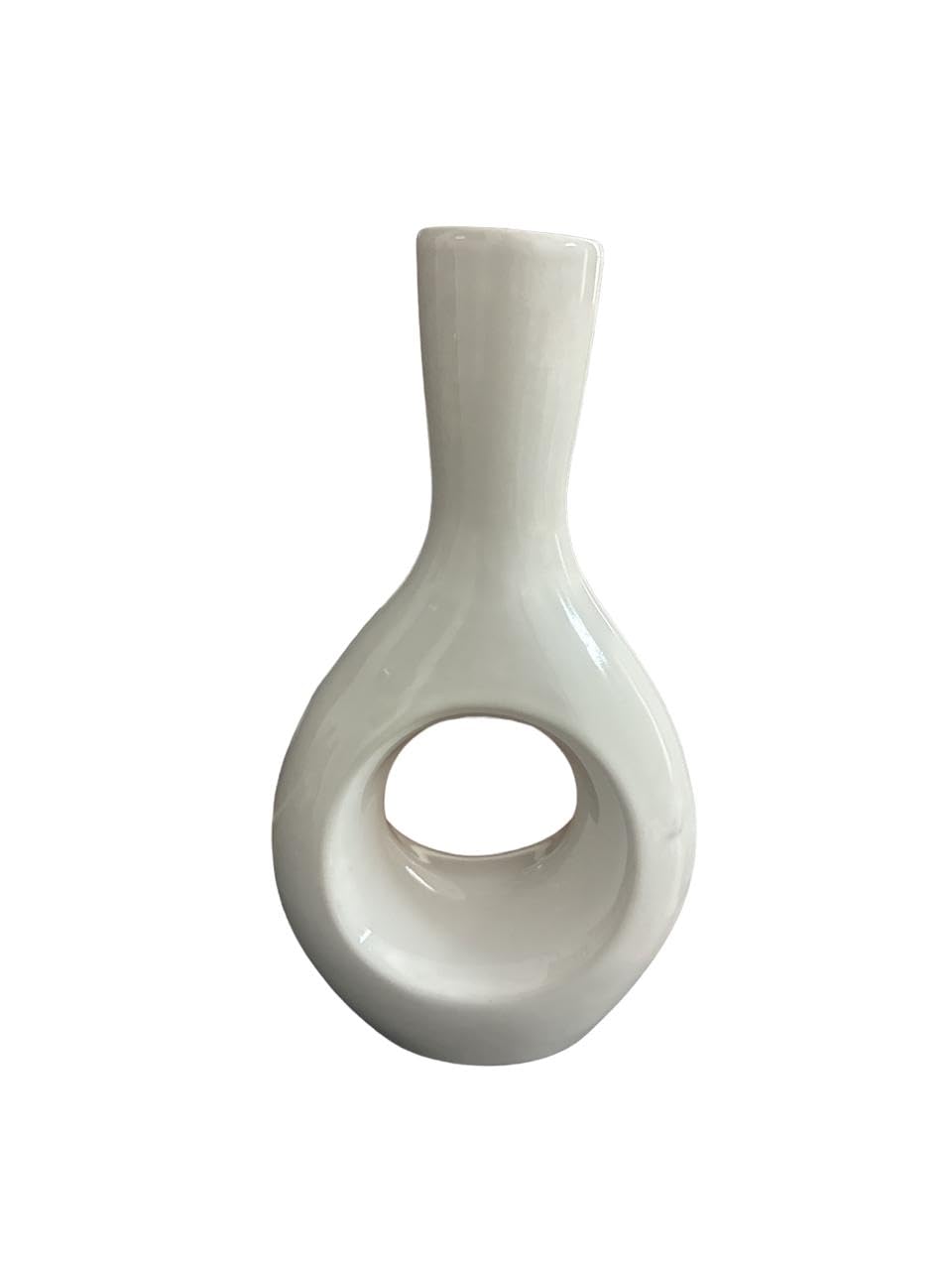 VIBHSA Ceramic Vase for Home Living Room Décor Ceramic Vase Ceramic Vase, Flower Vase, Pampas Grass Vase