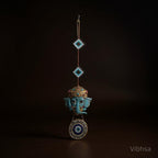 VIBHSA Lord Ganesha Evil Eye Hanging for Home Entrance