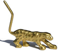 VIBHSA Ring Holder Cheetah Figurine Modern Ring Holders for Jewelry