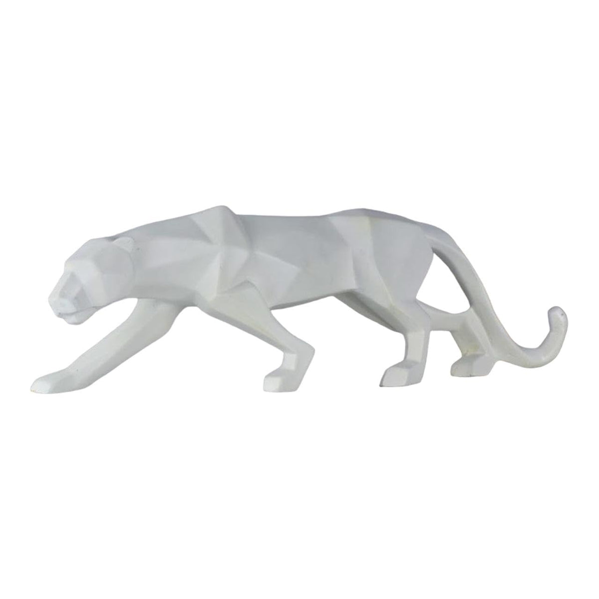 VIBHSA Artifacts Decorative Antique Elegant Panther Antique Statue for Home Decor Office Cafe - Vintage Wildlife-Inspired Figurine Retro Wildlife Art for Living Room Decoration