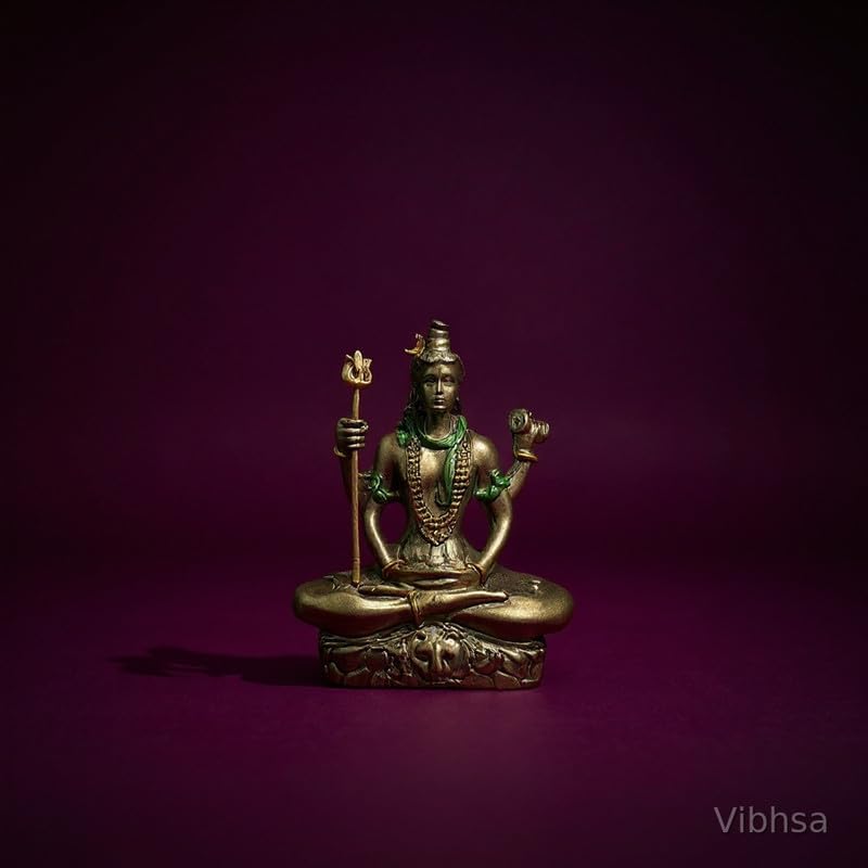 VIBHSA Lord Shiva Idol Resin Statue