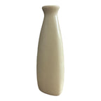 VIBHSA Triangular Shape Botle Ceramic Vase, Flower Vase, Pampas Grass Vase