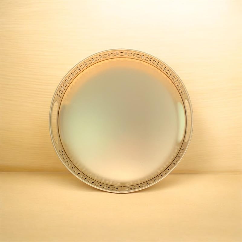 VIBHSA Decorative Serving Tray for Tea Coffee & Snacks