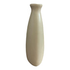 VIBHSA Triangular Shape Botle Ceramic Vase, Flower Vase, Pampas Grass Vase