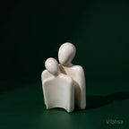 VIBHSA Modern Abstract Couple Showpiece for Home Decor