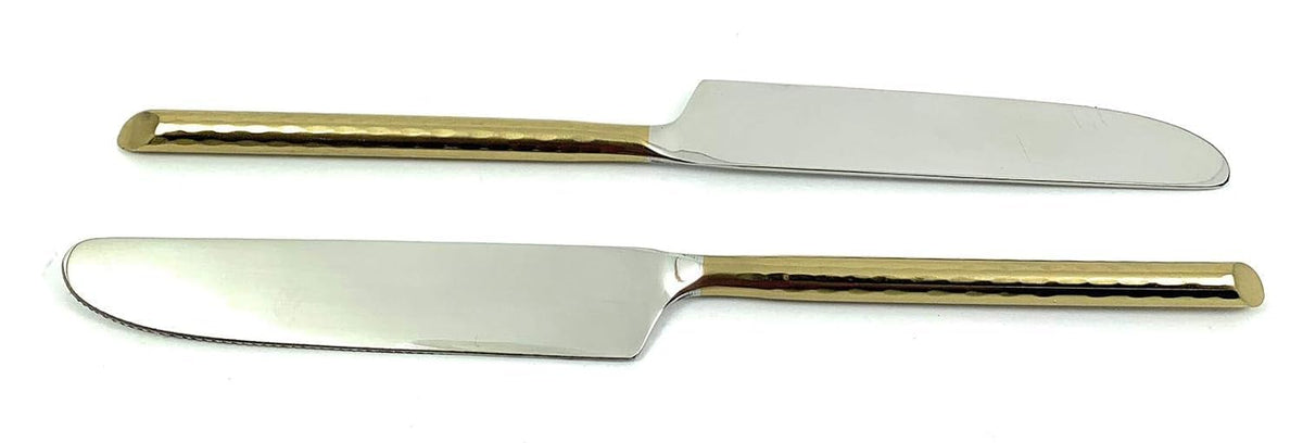VIBHSA Golden Silverware Dinner Knife
