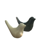 VIBHSA Ceramic Birds Showpiece for Modern Home Decor Shelves, Small Birds Statues for Living Room