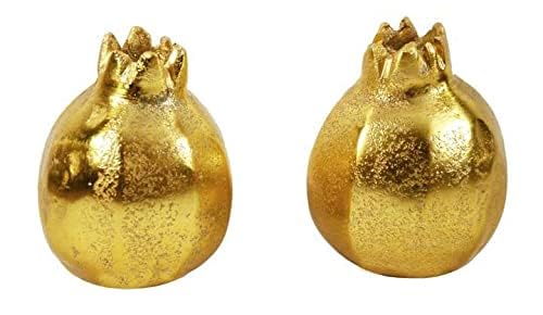 VIBHSA Golden Salt and Pepper Shakers Set for Dining Table
