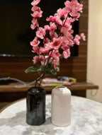 VIBHSA Ceramic Vase for Home Living Room Décor Ceramic Vase Home Decor Item for Garden Plants Flower