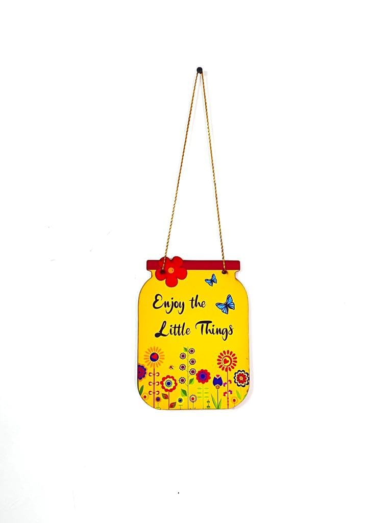 VIBHSA Follow Your Dreams Quote Decorative Wall Art MDF Wooden Wall Hanger for Living Room
