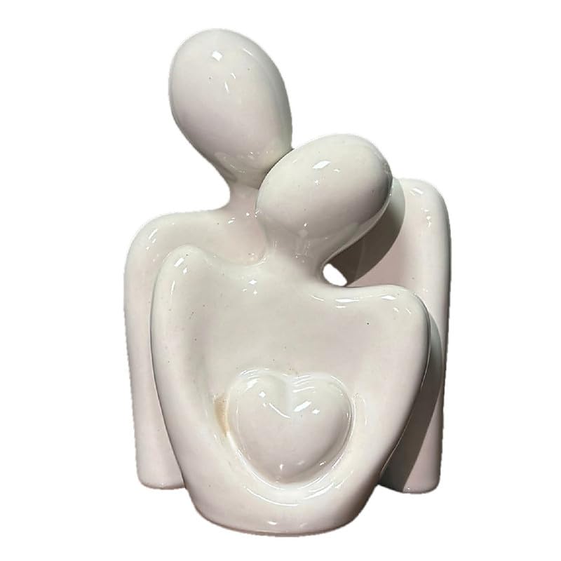 VIBHSA Modern Abstract Couple Showpiece for Home Decor