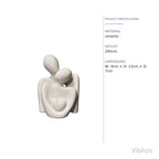VIBHSA Modern Abstract Couple Showpiece for Home Decor
