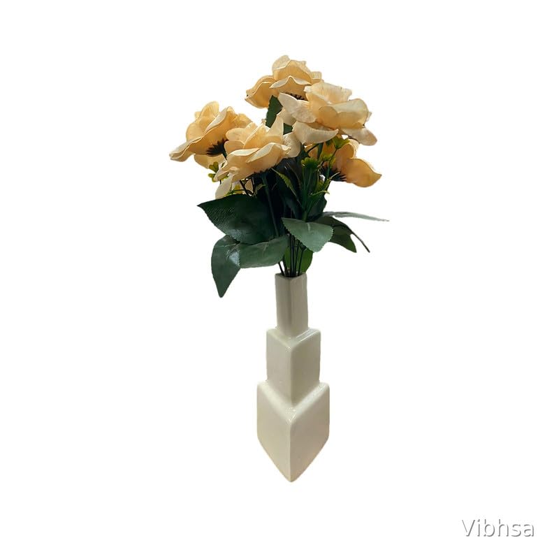 VIBHSA Modern Geometric Ceramic Vase