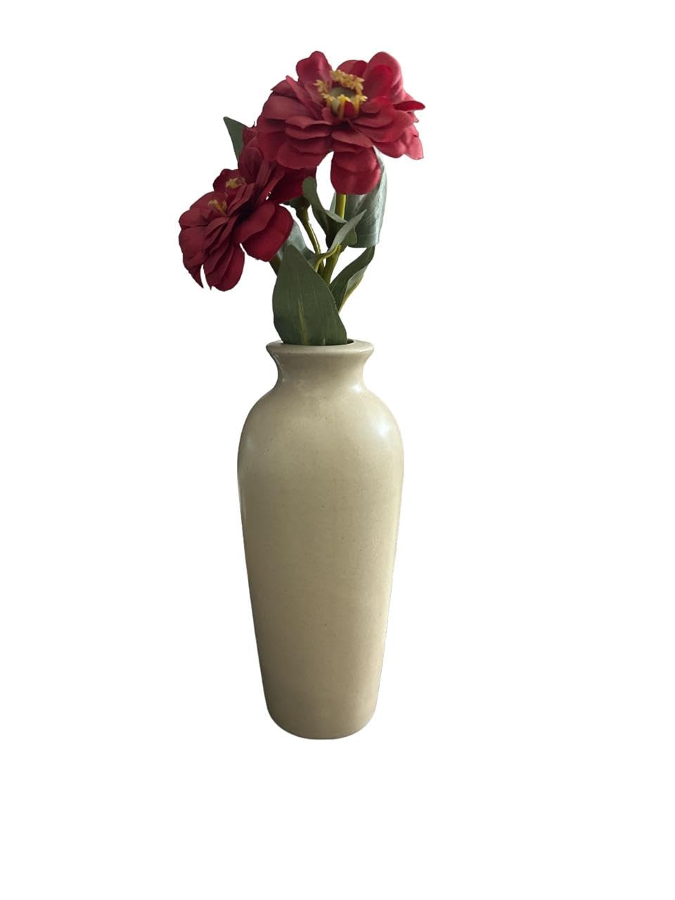 VIBHSA Ceramic Vase for Home Living Room Décor Ceramic Vase Plant Containers for Elegant Indoor/Outdoor Decor