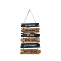 VIBHSA Inspirational Wooden Hanging Wall Décor Plaque