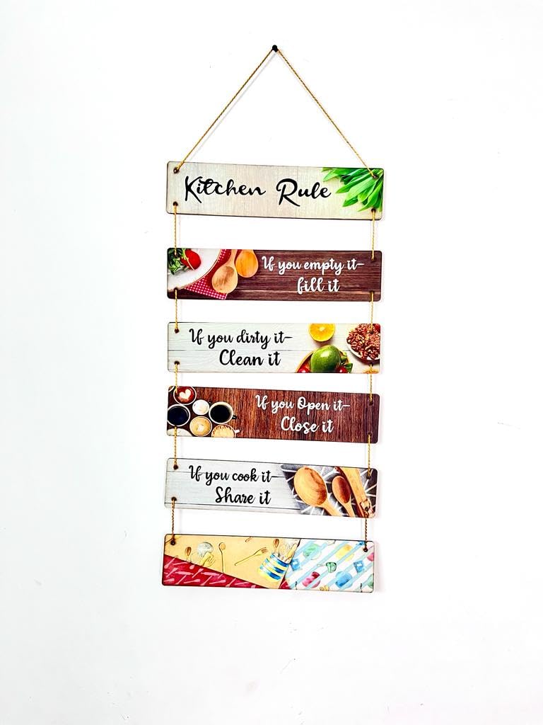 VIBHSA Decorative Wall Hanging Decoration item for Kitchen