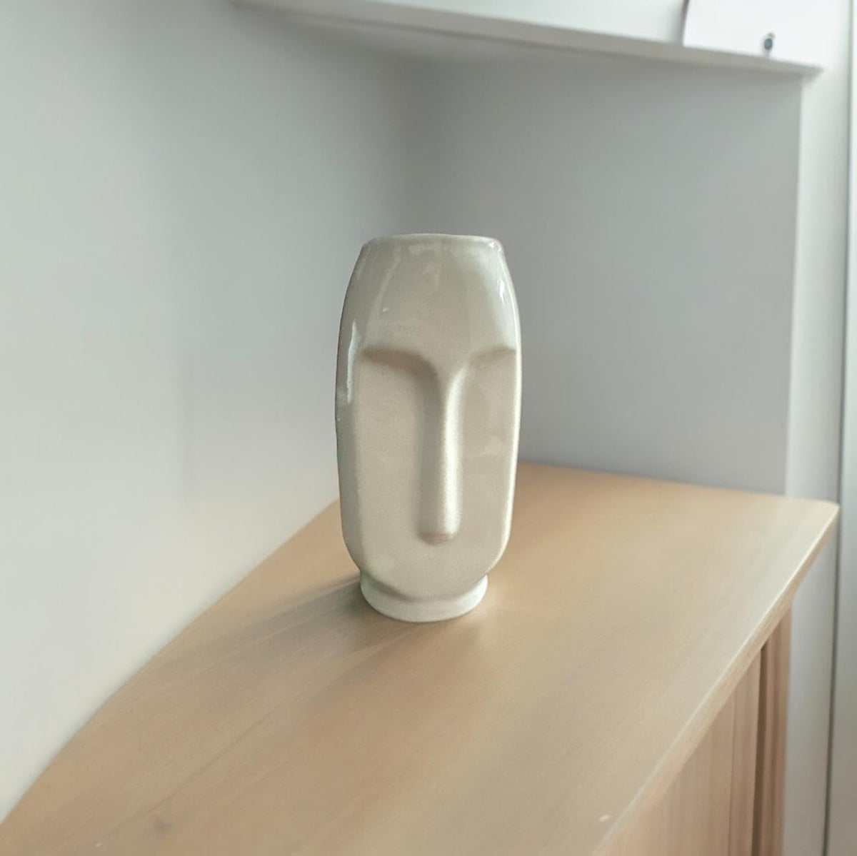 VIBHSA Ceramic Vase for Home Living Room Décor Ceramic Vase Plant Containers for Elegant Indoor/Outdoor Decor