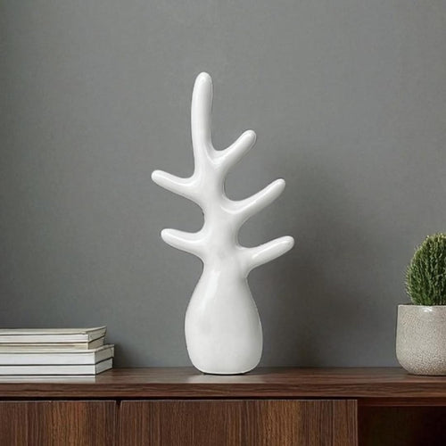 NORTIVIA Abstract Ceramic Tree Branch Showpiece/Sculpture for Home Table Décor