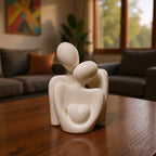 VIBHSA Modern Abstract Couple Showpiece for Home Decor
