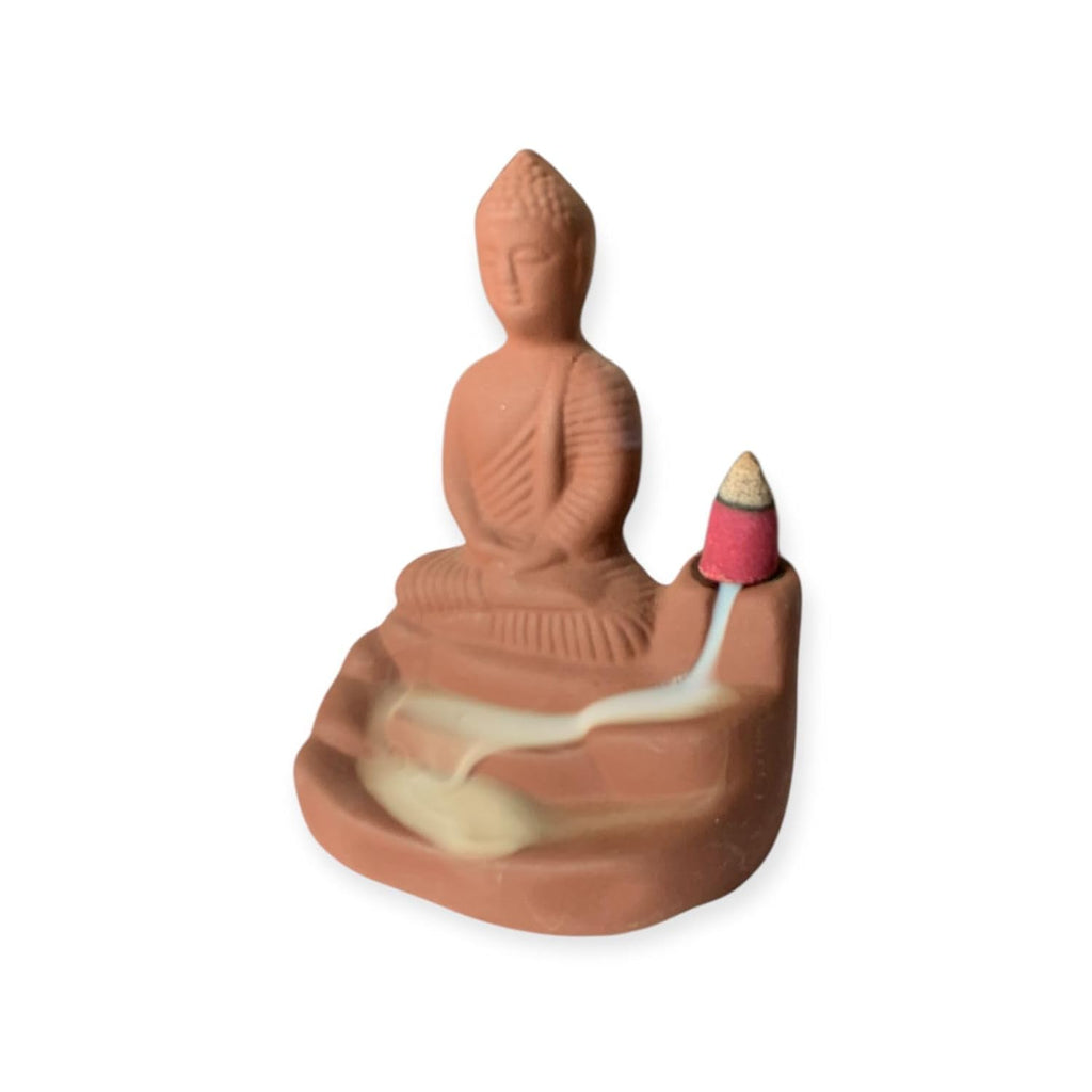 VIBHSA Buddha Incense Holder & Backflow Burner