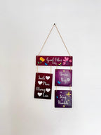 VIBHSA Decorative Wall Art Wooden Hanger for Living Room
