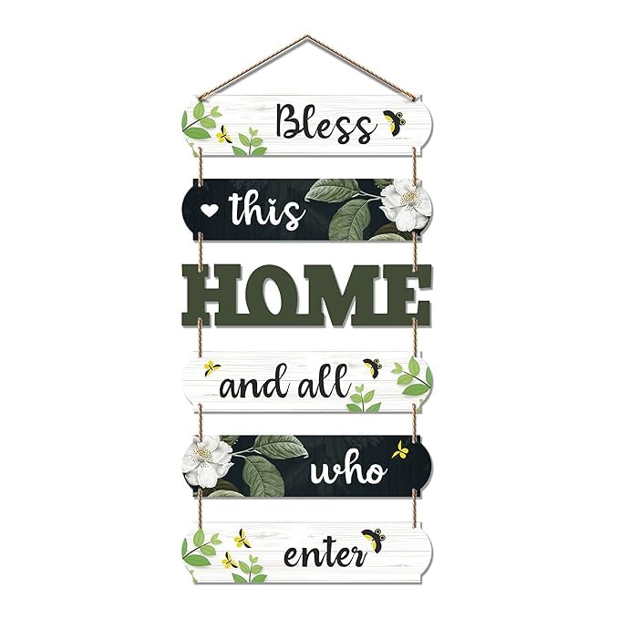 VIBHSA Home Decorative Wall Art MDF Wooden Wall Hanger for Living room – WH_6603N