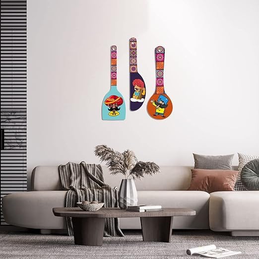 VIBHSA Wooden Wall Hanger for Home