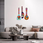 VIBHSA Wooden Wall Hanger for Home