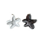 VIBHSA Star Fish Shape Vase, Ceramic Plant Pot, Diamond Shaped Planter