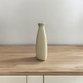 VIBHSA Triangular Shape Botle Ceramic Vase, Flower Vase, Pampas Grass Vase