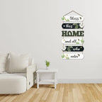 VIBHSA Home Decorative Wall Art MDF Wooden Wall Hanger for Living room – WH_6603N