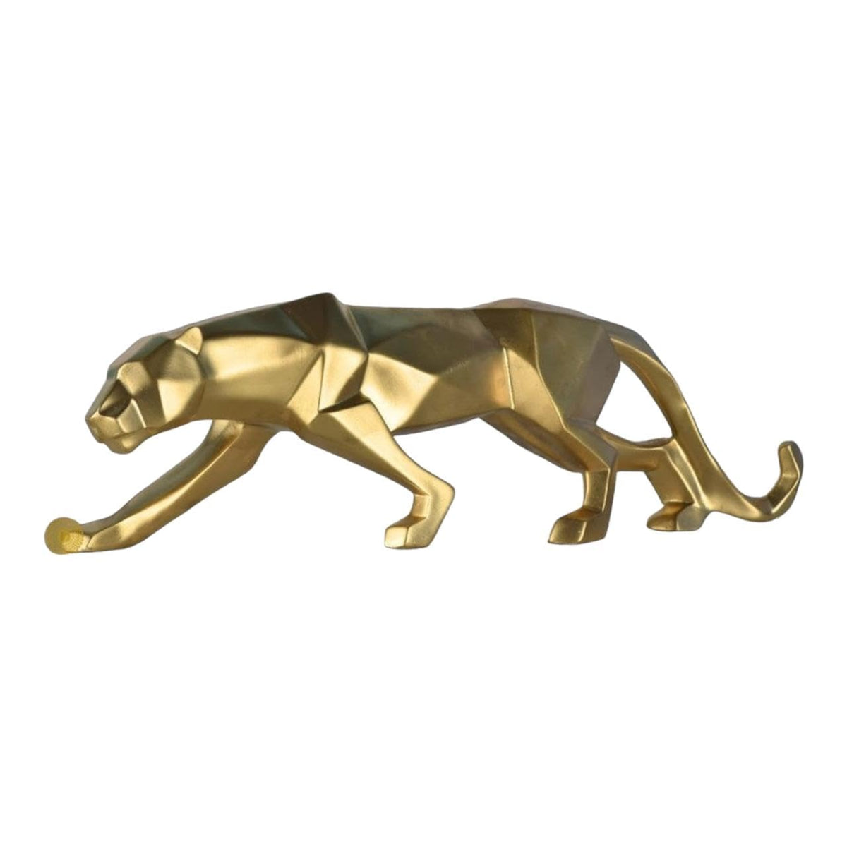 VIBHSA Artifacts Decorative Antique Elegant Panther Antique Statue for Home Decor Office Cafe - Vintage Wildlife-Inspired Figurine Retro Wildlife Art for Living Room Decoration