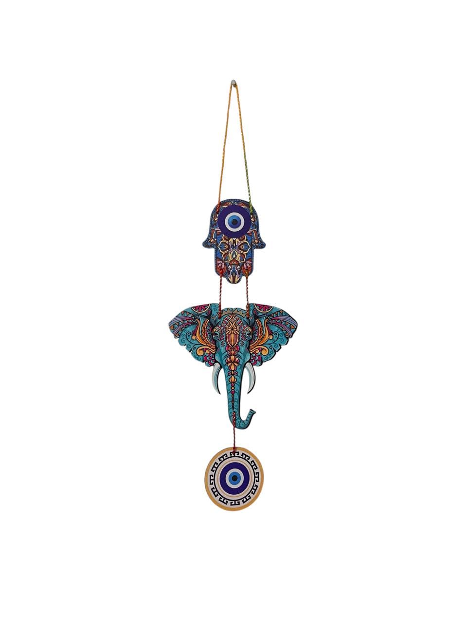 VIBHSA Quotes Wall Art for Home Decoration Wall Hanging Decoration for Living Room Welcome Home Evil Eye Decoration Diwali Decoration Hanging Decorative Items