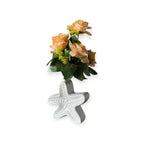 VIBHSA Star Fish Shape Vase, Ceramic Plant Pot, Diamond Shaped Planter