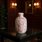 VIBHSA Handmade Ceramic Flower Vase for Home Decoration
