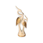 VIBHSA Pair of Kissing Swan Duck Love Birds Decorative Showpiece for Home Décor
