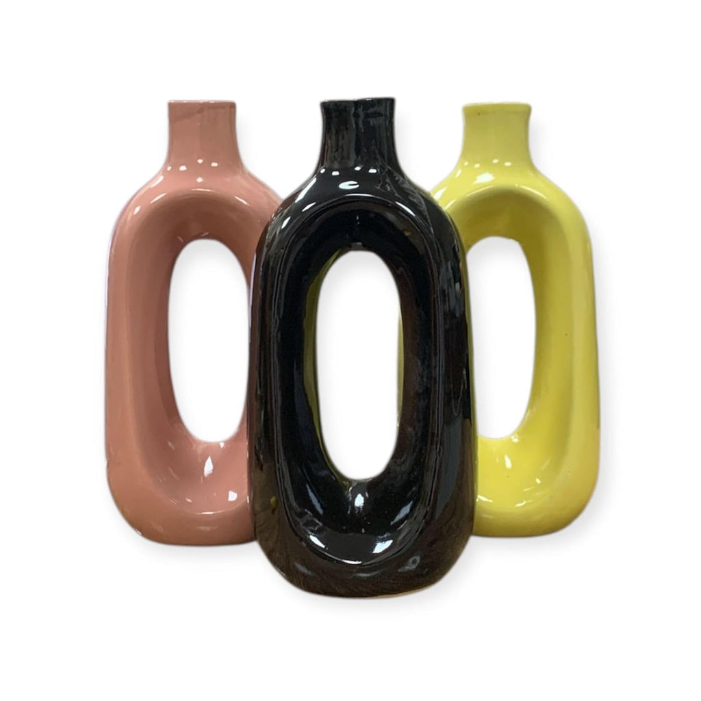 VIBHSA Beautiful Ceramic Decorative Vases with Unique Quality for Home Decor, Center Table