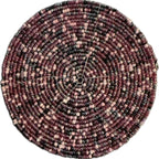 VIBHSA Handcrafted Beads Tea Coaster Set of 6
