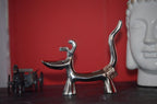 VIBHSA Dog Ring Holder Figurine Home Decorative Desk Table Décor Ornament