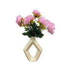 VIBHSA Geometric Ceramic Flower Vase